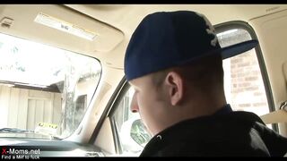 Öreg lány fiatal hapsival kúrel