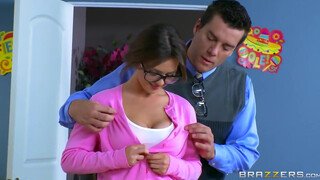 Alice Lighthouse szexel a tanárjával - Brazzers