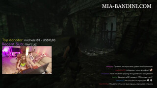 Gamer kisasszony hátsó bejáratba rakva