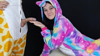 Kate Koss - Cosplayes csajszi dákót szop