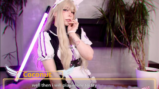 MollyRedWolf - Cosplayes kiscsaj pélót szop