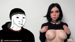 A doomer csajszi pov szexelése rule34 szellemében