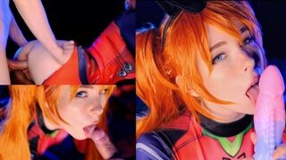 Forró kiscsaj asuka langley: nyálkás cumizás és pina telelövés - Mollyredwolf